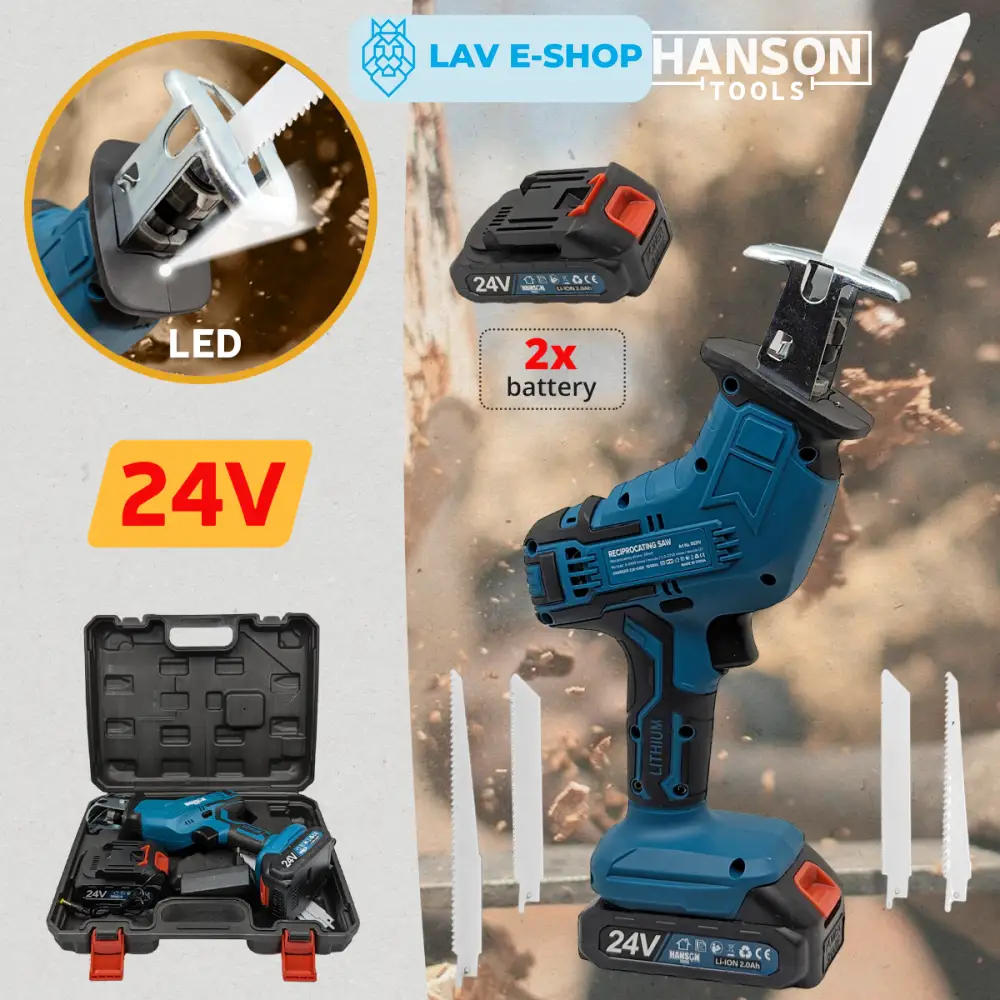 HANSON AKU SABLJASTA TESTERA 24V