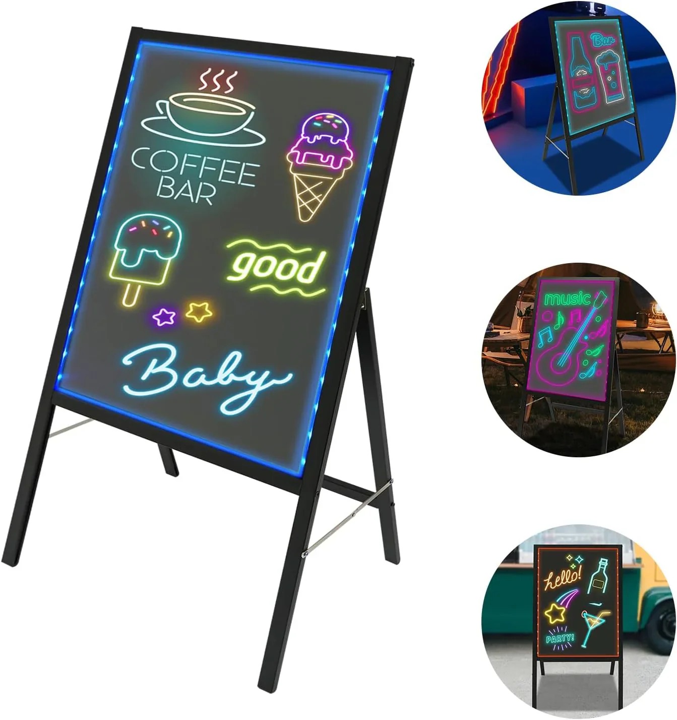 LED TABLA ZA PISANJE 60x80 CM - Image 2